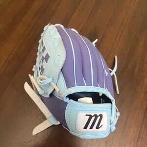 Kids Purple and Blue Baseball Glove